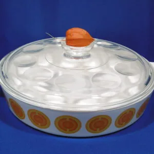 Plat de cuisson Space age