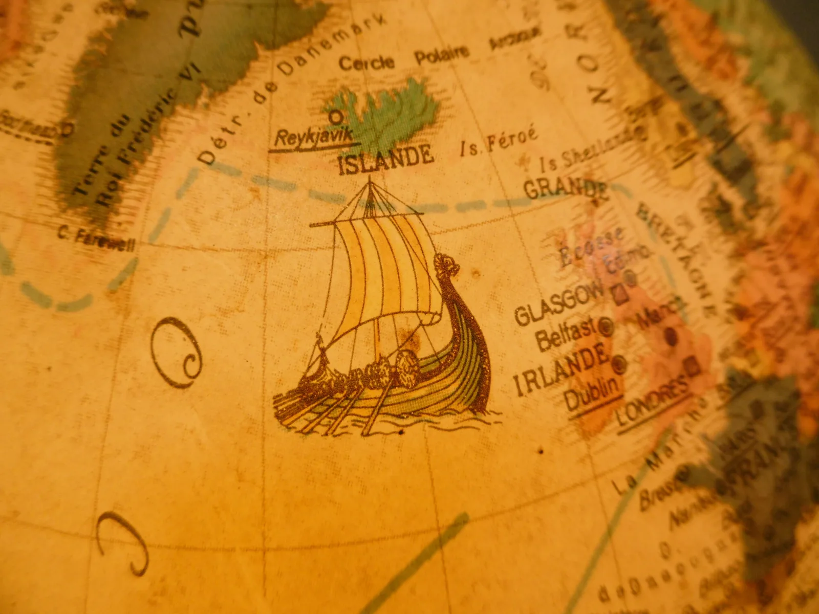 Lampe globe terrestre – Image 8