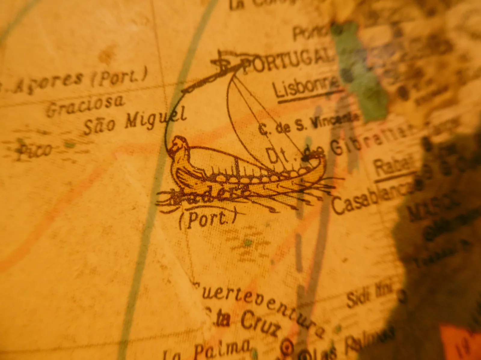 Lampe globe terrestre – Image 9