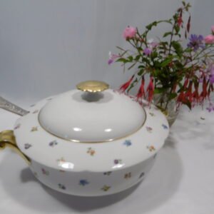 Soupière ronde "Fleurette" Chalais Nadaud