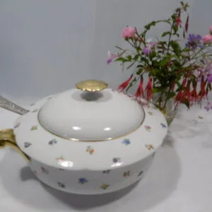 Soupière ronde "Fleurette" Chalais Nadaud