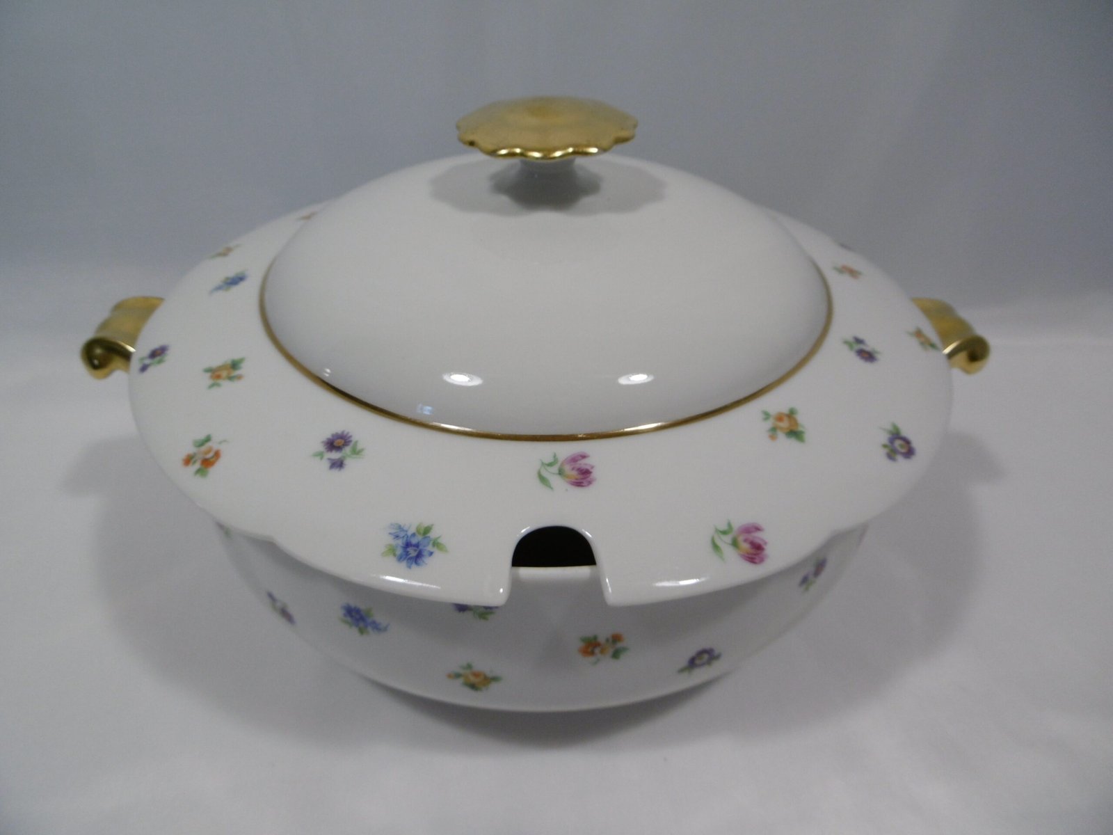 Soupière ronde "Fleurette" Chalais Nadaud – Image 2