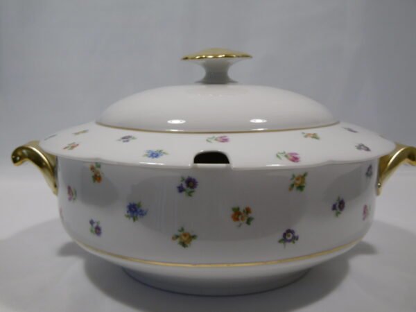 Soupière ronde "Fleurette" Chalais Nadaud – Image 3