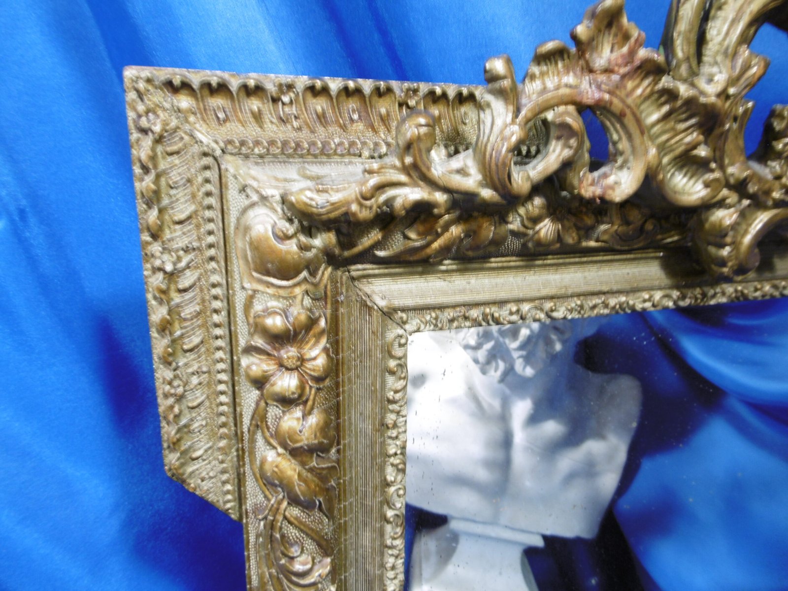 Miroir "Crête de coq" style Louis XV – Image 5