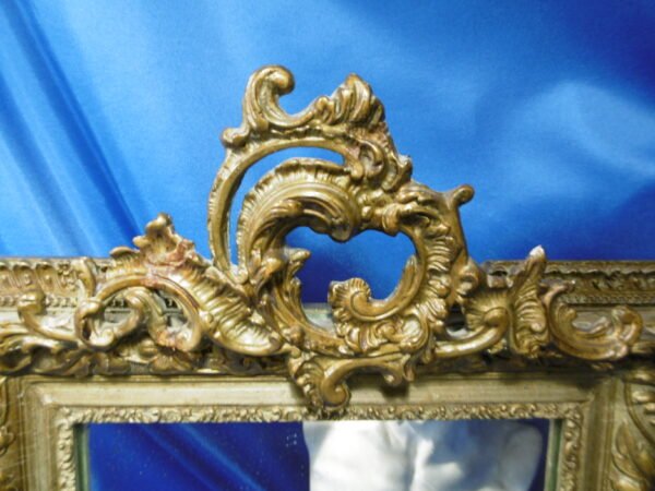 Miroir "Crête de coq" style Louis XV – Image 6