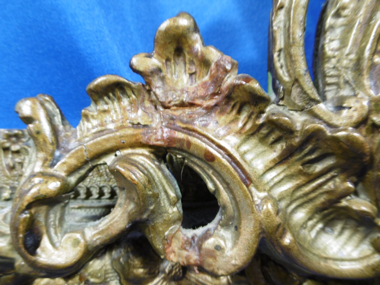 Miroir "Crête de coq" style Louis XV – Image 9