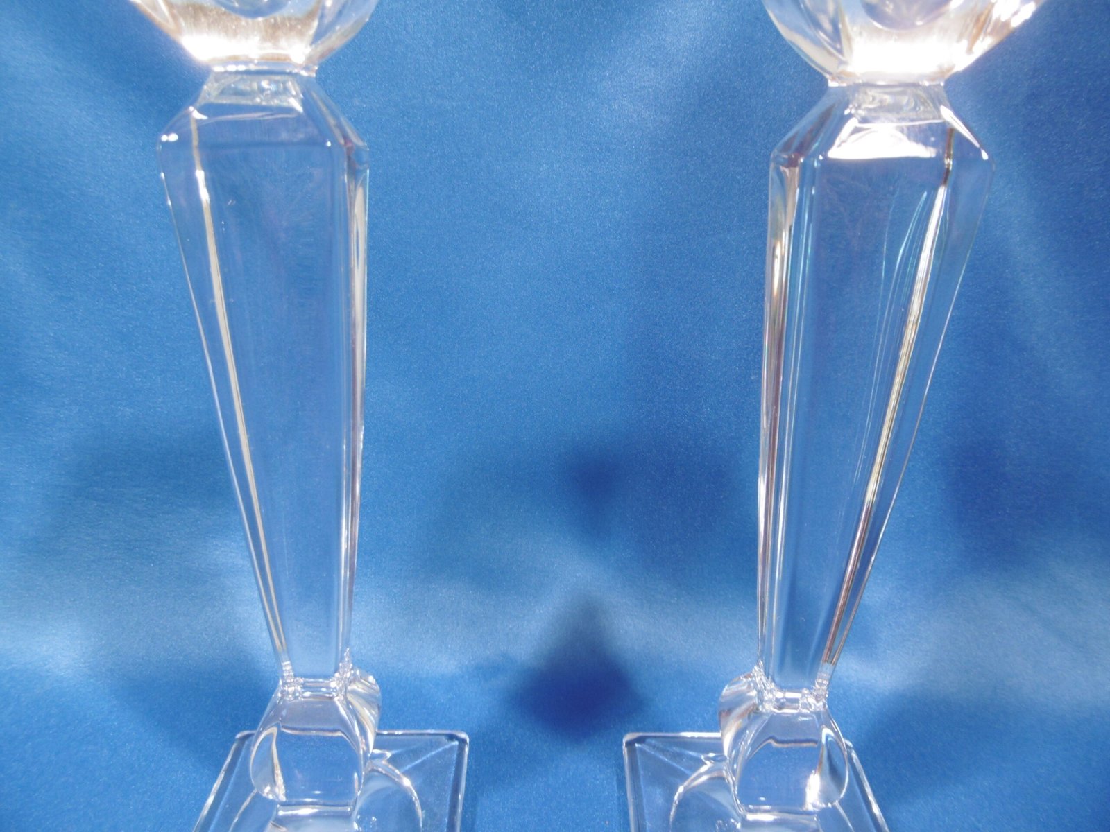 Bougeoirs en cristal "Fuseau" – Image 4
