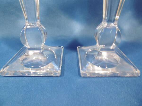 Bougeoirs en cristal "Fuseau" – Image 5