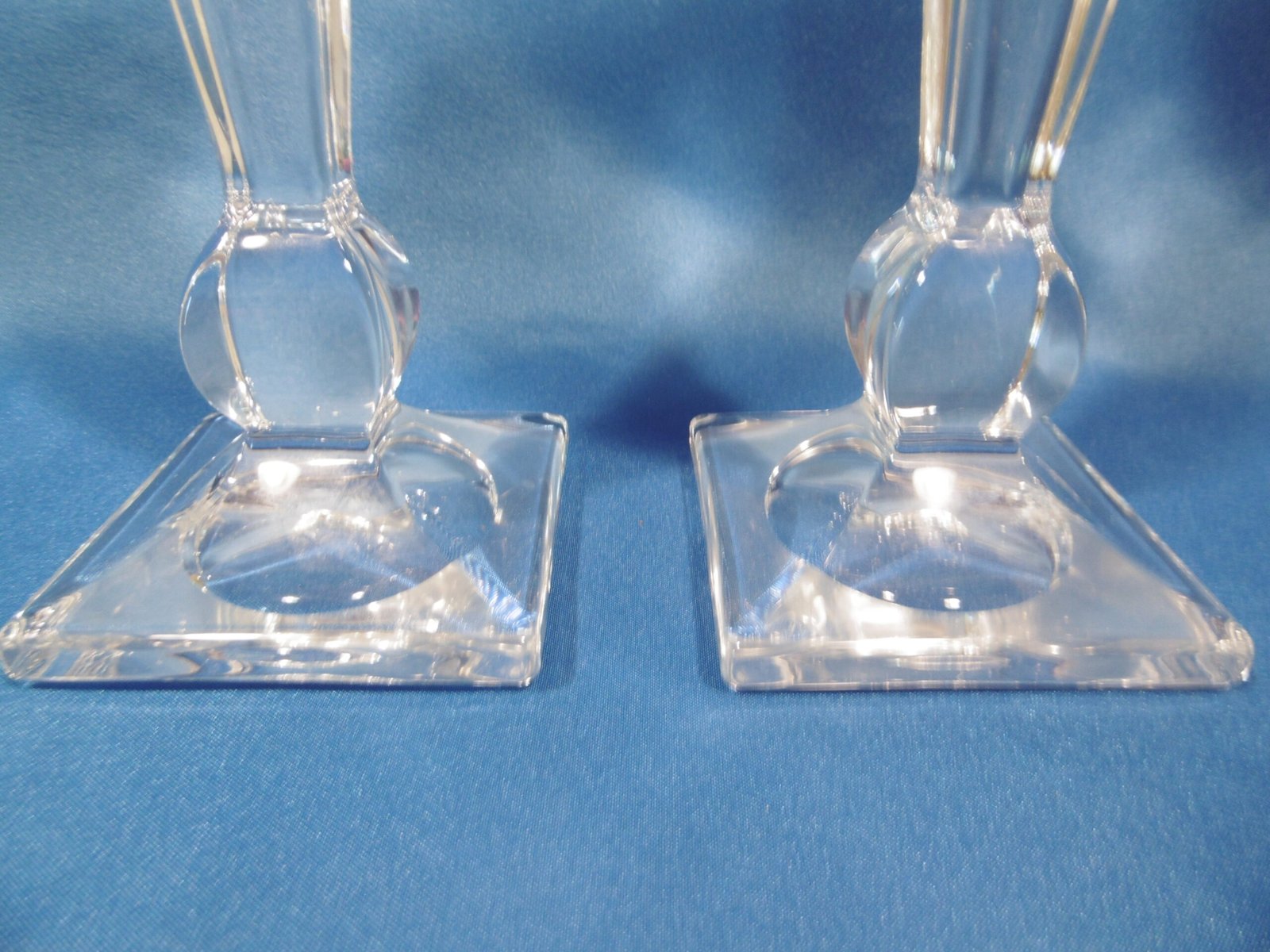 Bougeoirs en cristal "Fuseau" – Image 5