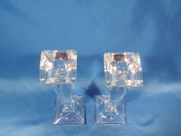 Bougeoirs en cristal "Fuseau" – Image 6