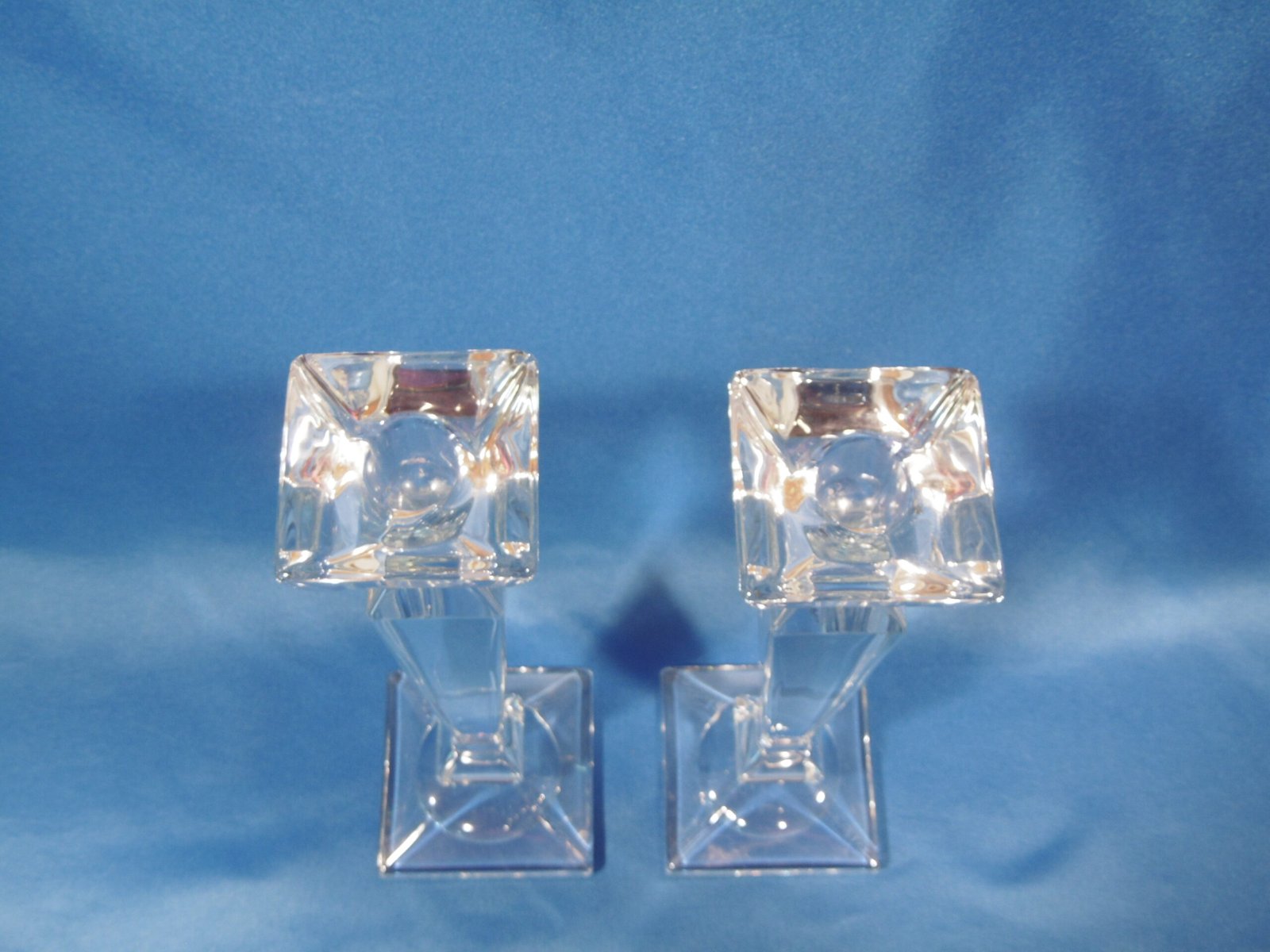 Bougeoirs en cristal "Fuseau" – Image 6
