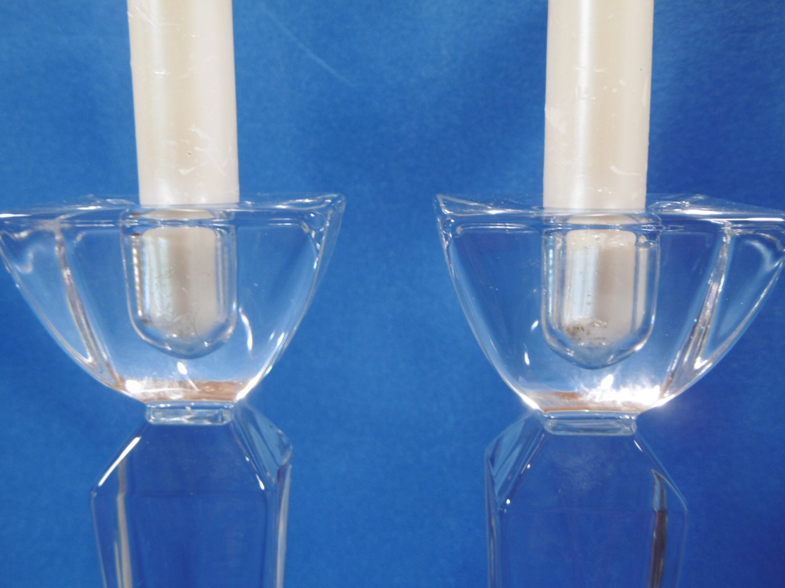 Bougeoirs en cristal "Fuseau" – Image 7