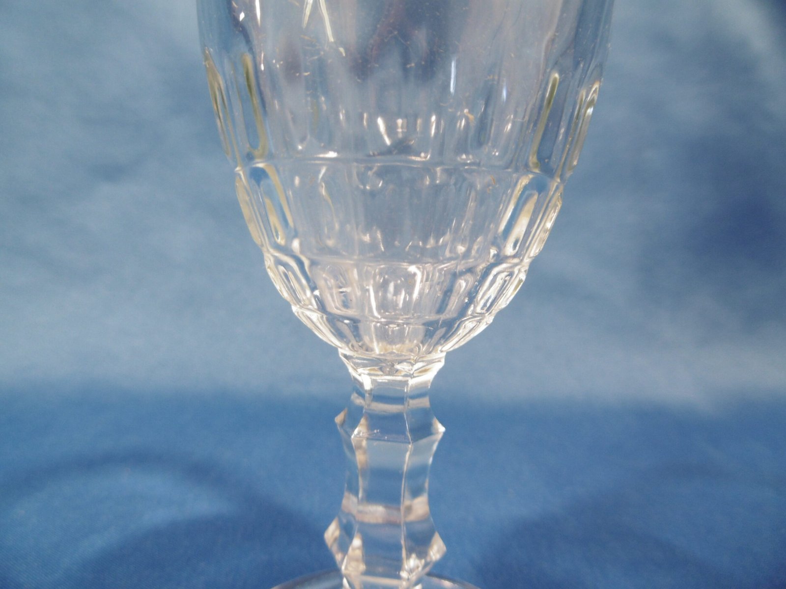 Verres, flûtes à champagne "Damiers" – Image 5