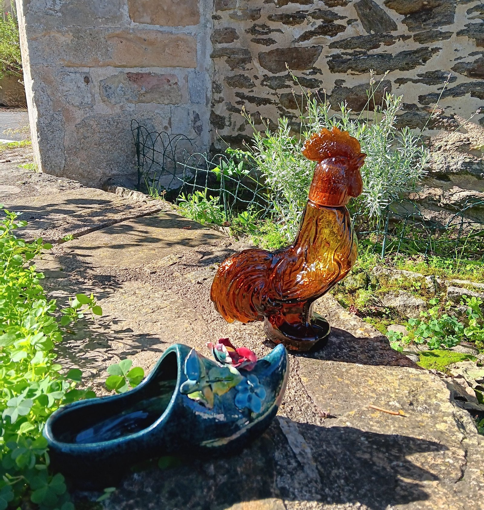 Bouteille "Coq"