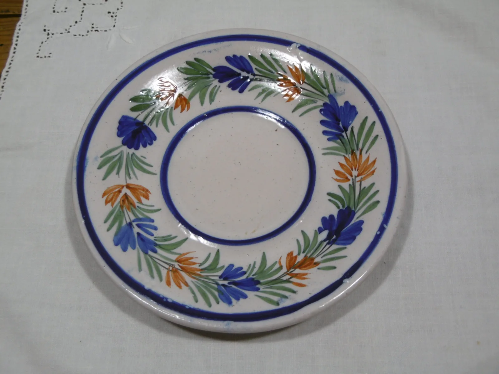 Tasse parlante "Estalles" Malicorne, style Henriot – Image 12