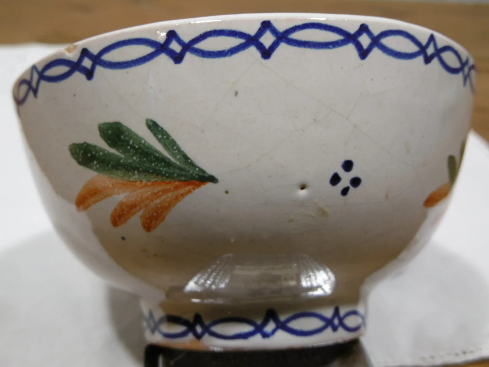 Tasse parlante "Estalles" Malicorne, style Henriot – Image 7