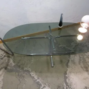 Table basse ovale Space Age