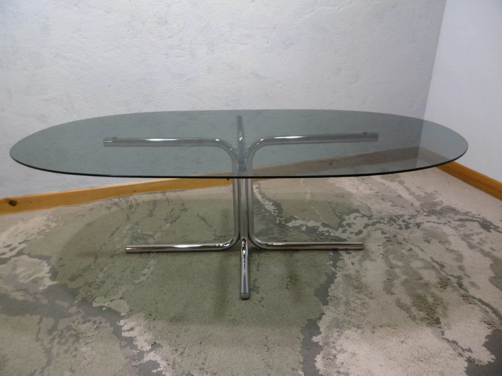 Table basse ovale Space Age – Image 2