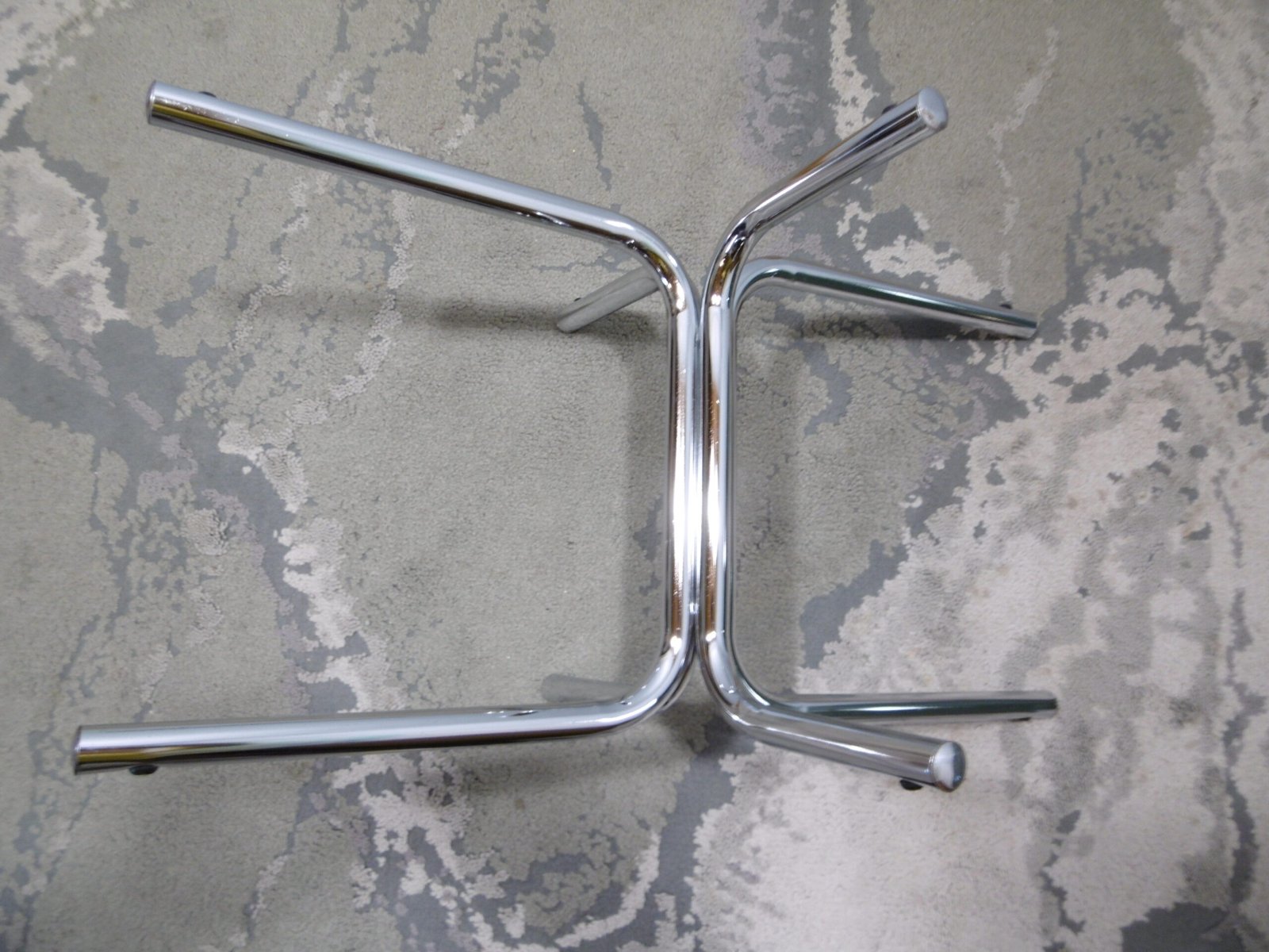 Table basse ovale en verre Space Age – Image 9