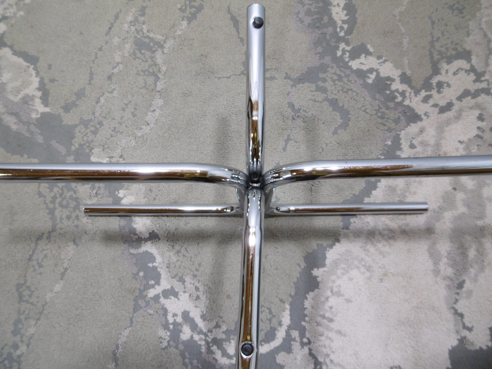 Table basse ovale en verre Space Age – Image 8