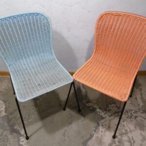 Chaises vintage "Scoubidou"