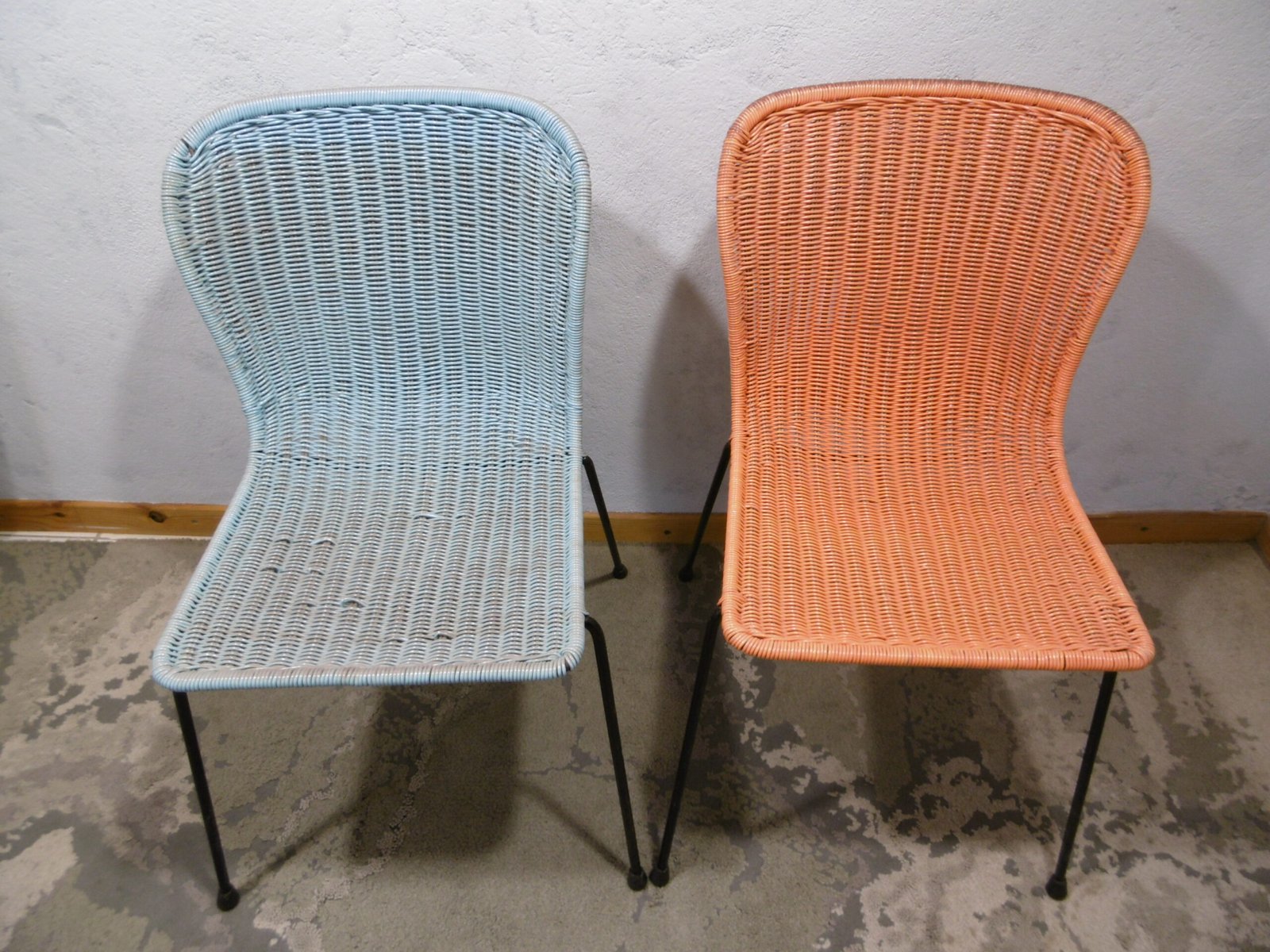 Chaises vintage "Scoubidou" – Image 2