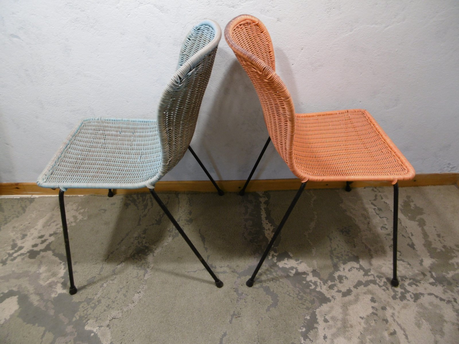 Chaises vintage "Scoubidou" – Image 3