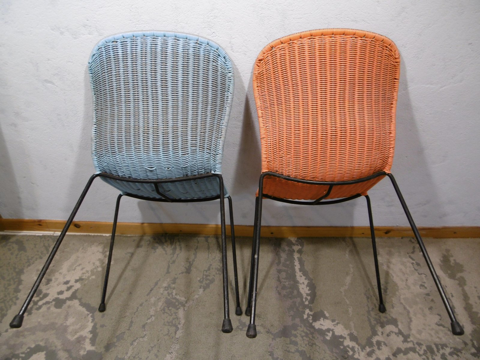 Chaises vintage "Scoubidou" – Image 4