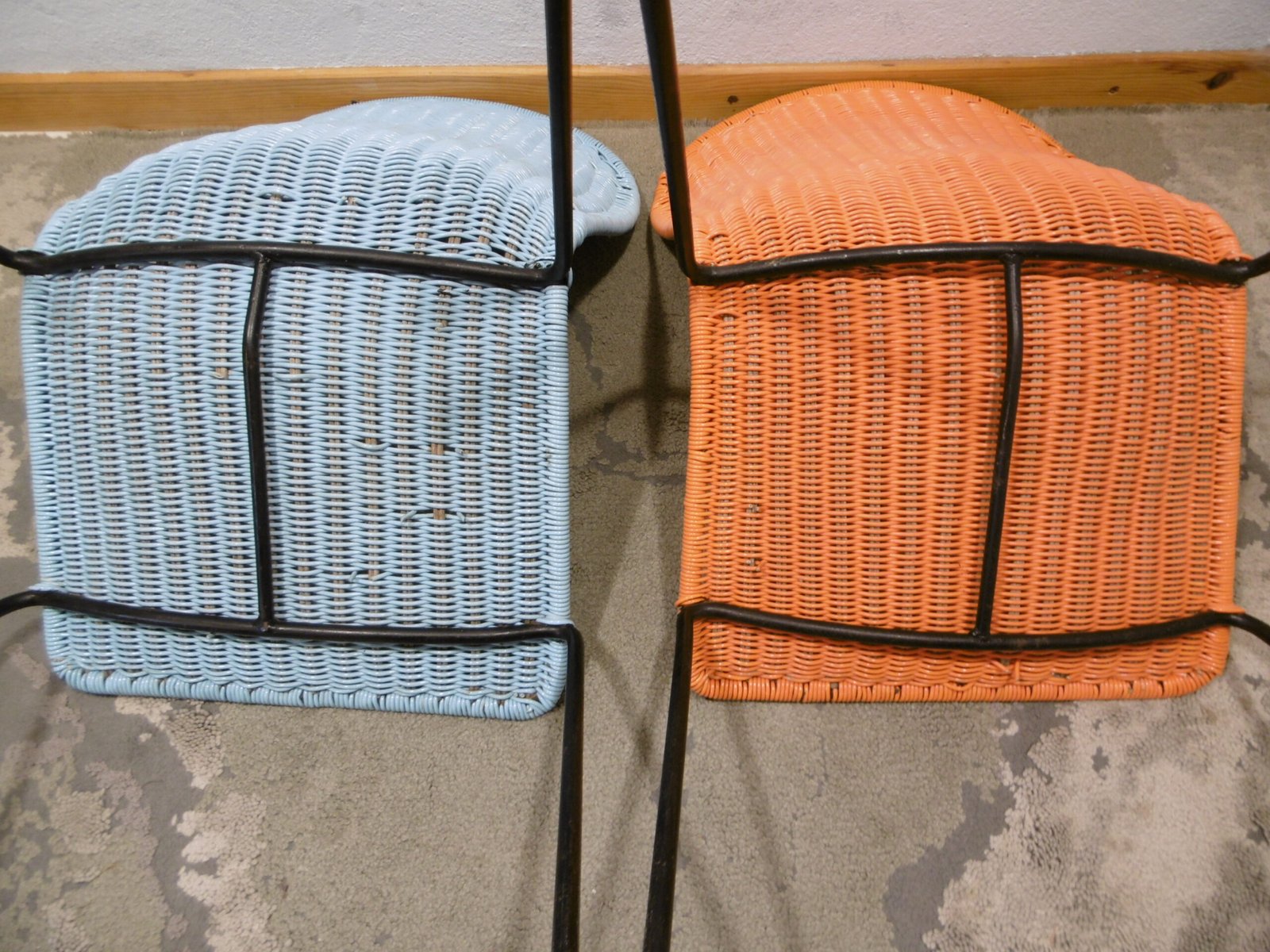 Chaises vintage "Scoubidou" – Image 5