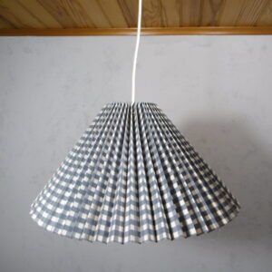 Suspension "Vichy bleu"