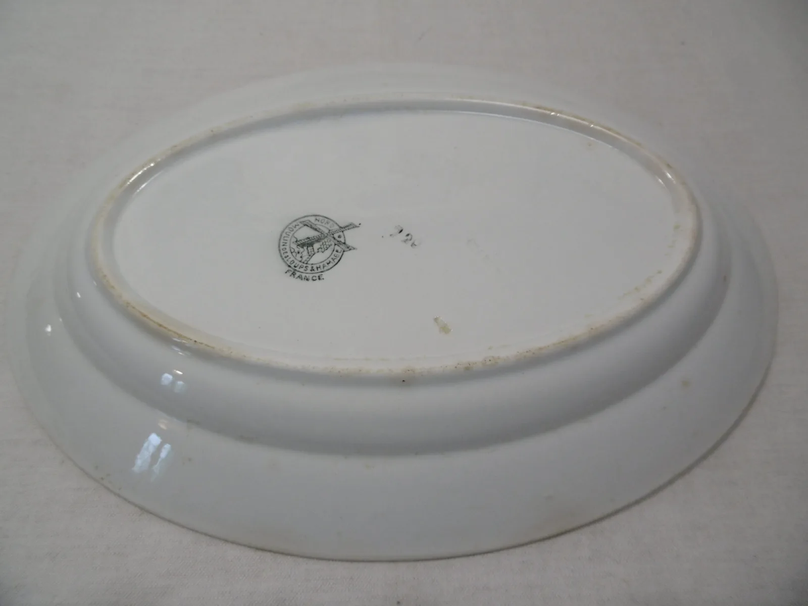 Plat ovale Moulin des Loups "Boutons de roses" – Image 3
